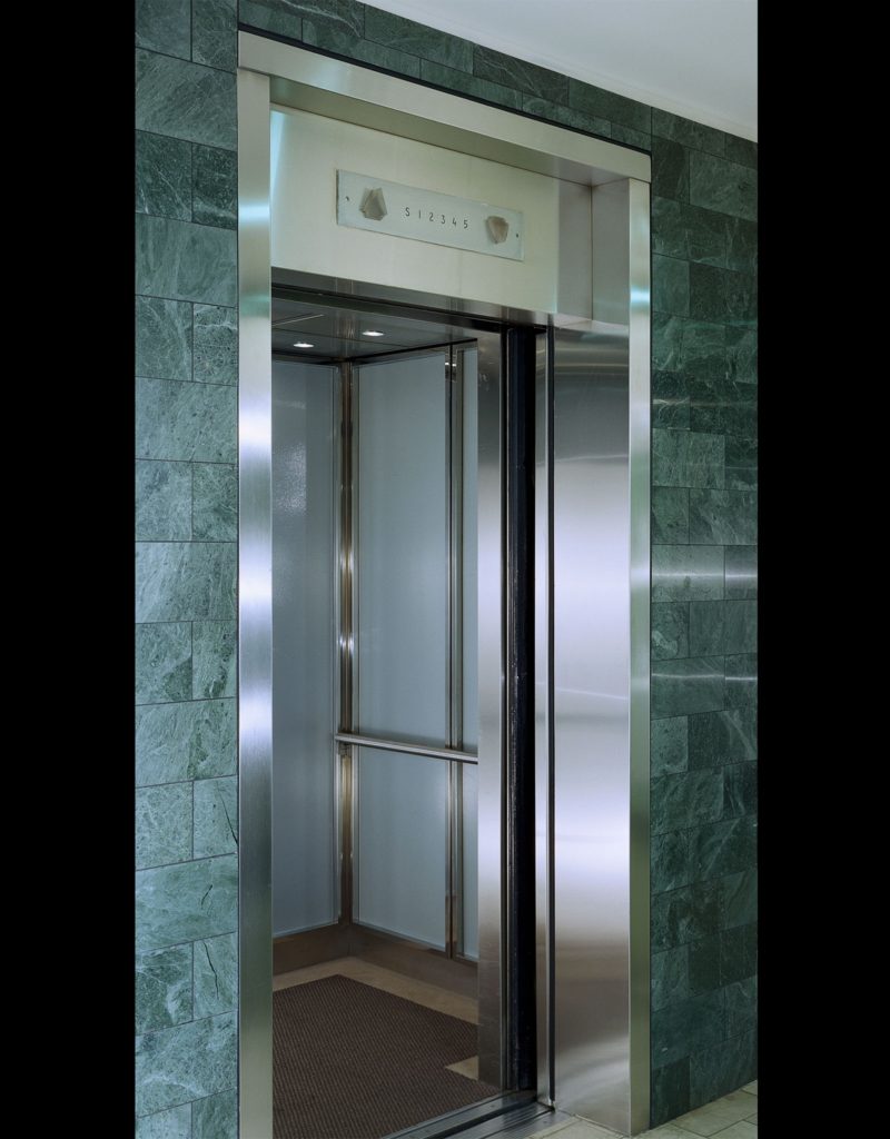 Custom Stainless Entrance Cladding